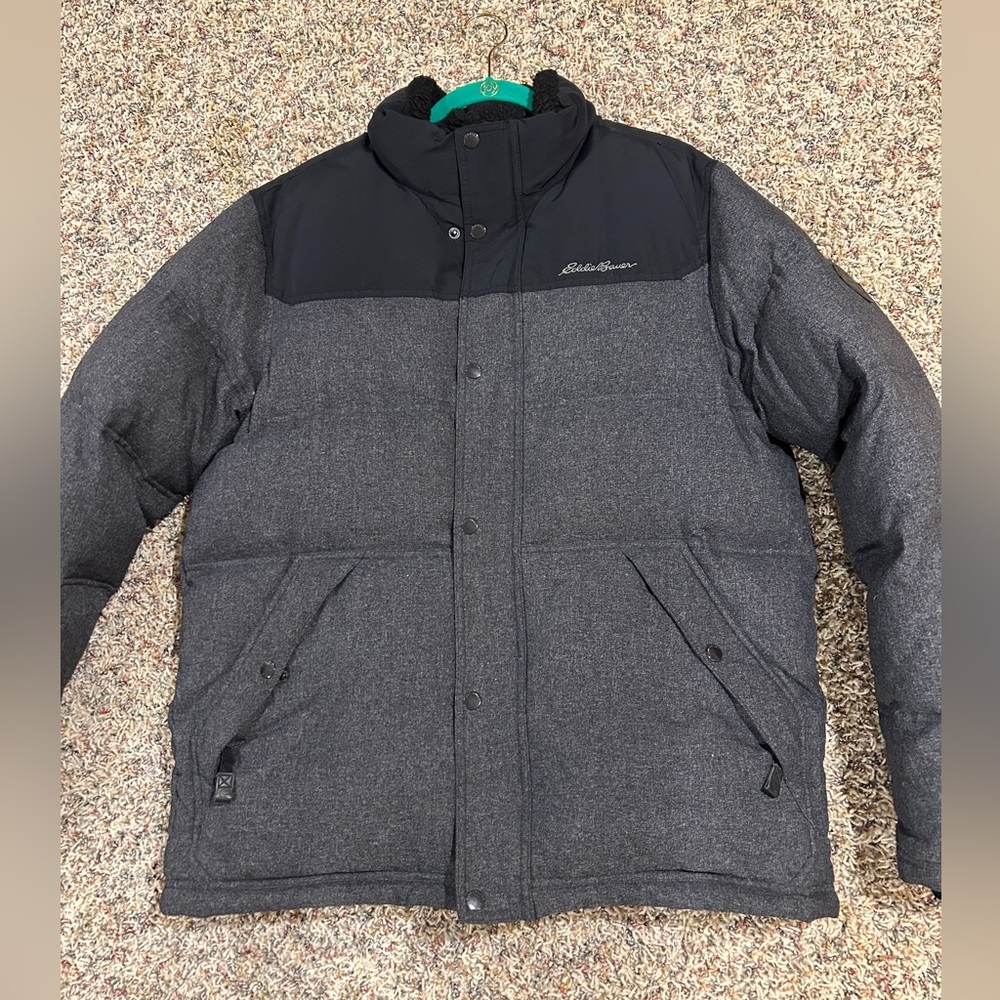 Eddie Bauer down jacket, mens large